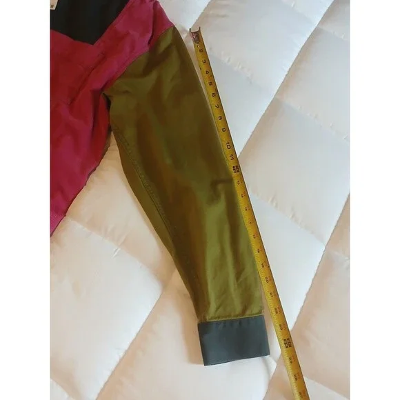 Urban Outfitters Colorblock Patchwork Button Up Shirt 90s Vintage Style M -NWT - Picture 7 of 8